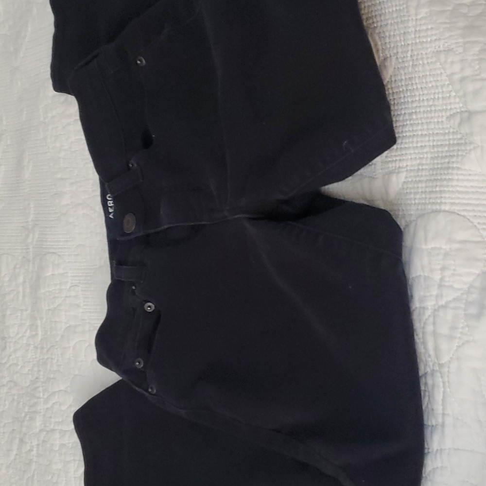 Aero high rise jeans.